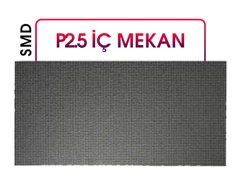 P2.5 SMD İç Mekan Led Panel